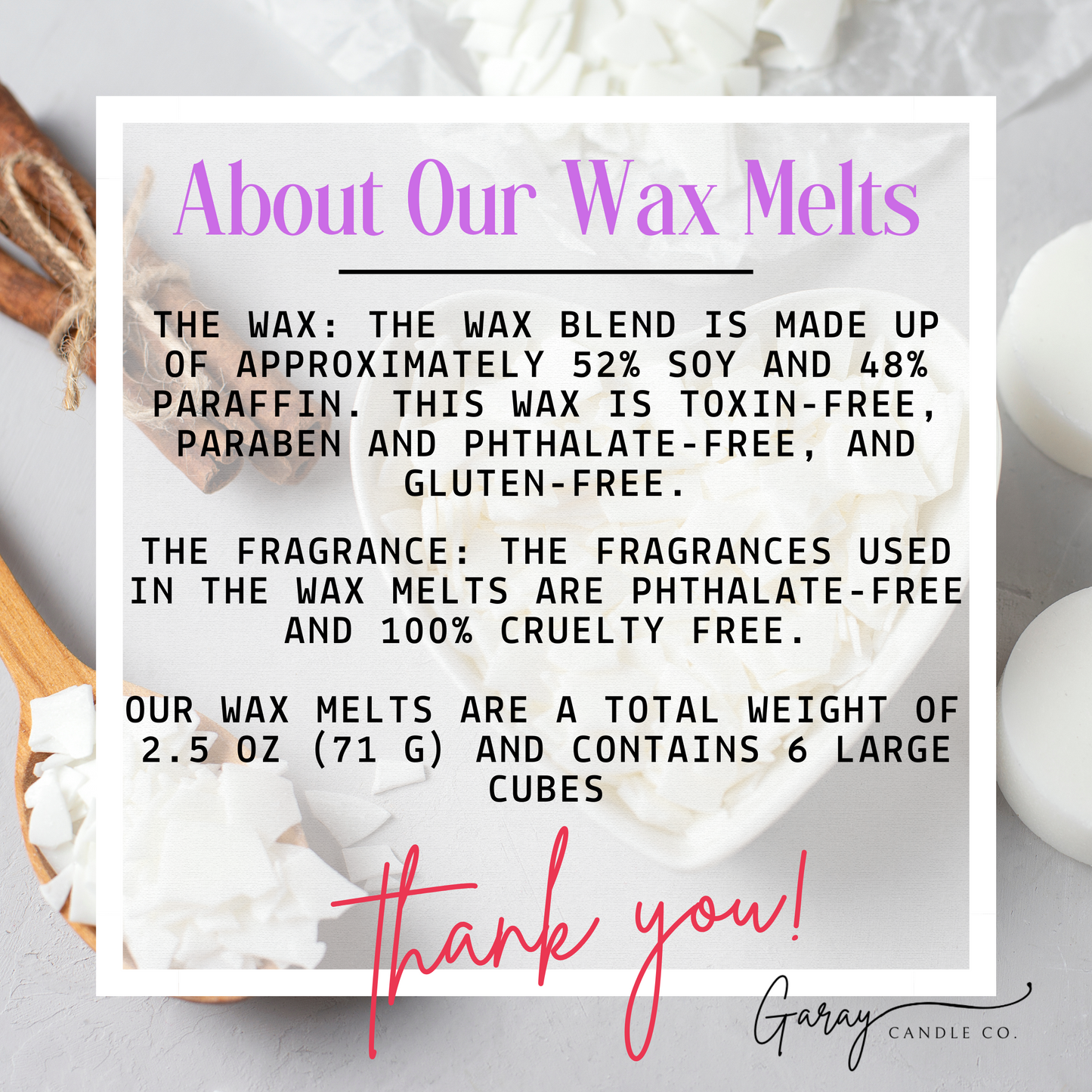 Christmas Magic Holiday Soy Blend Wax Melt