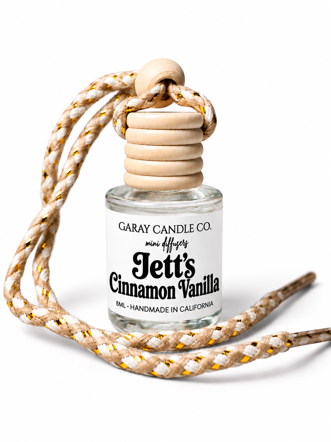 Jett’s Vanilla Cinnamon | Holiday Car Diffuser