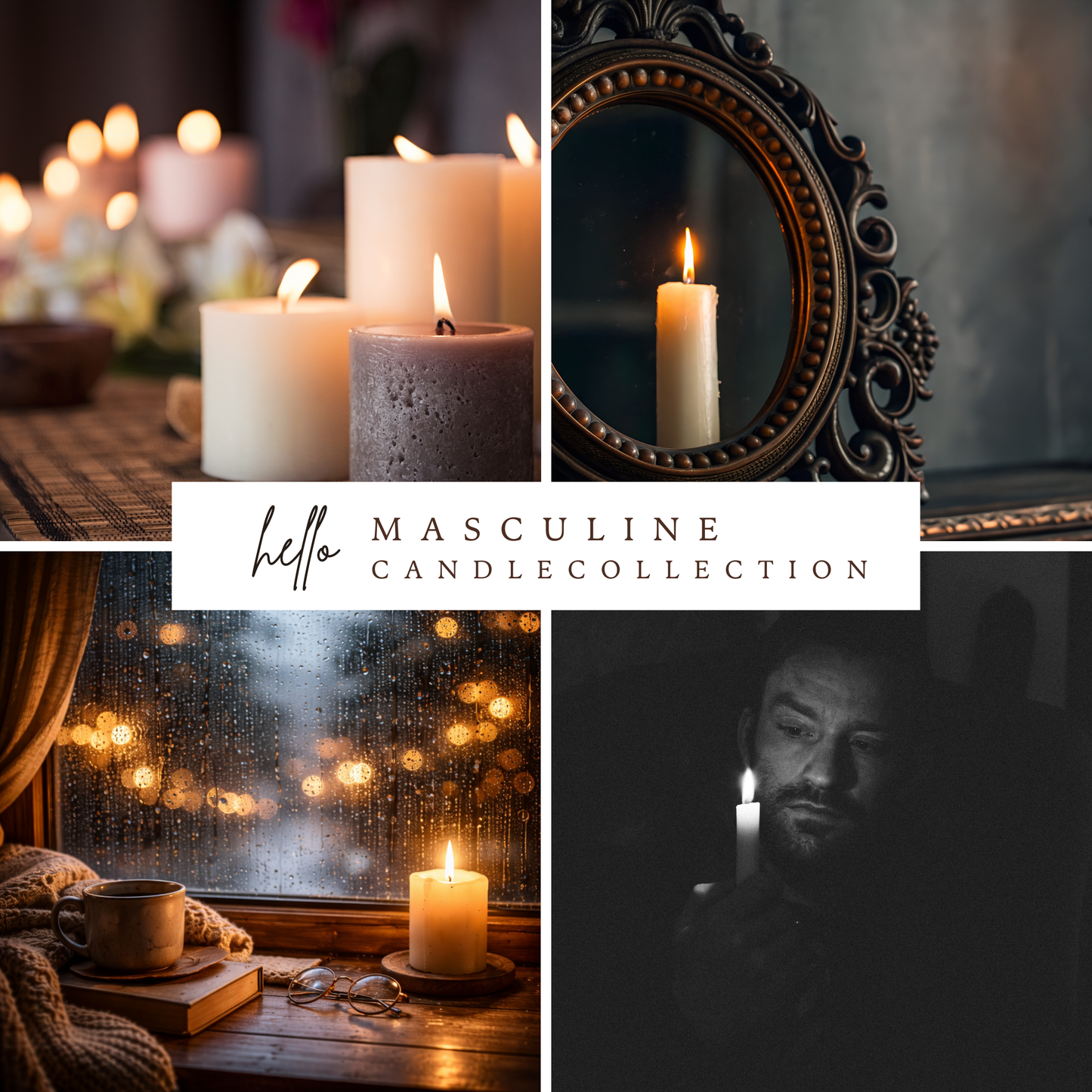 The Masculine Candle Collection
