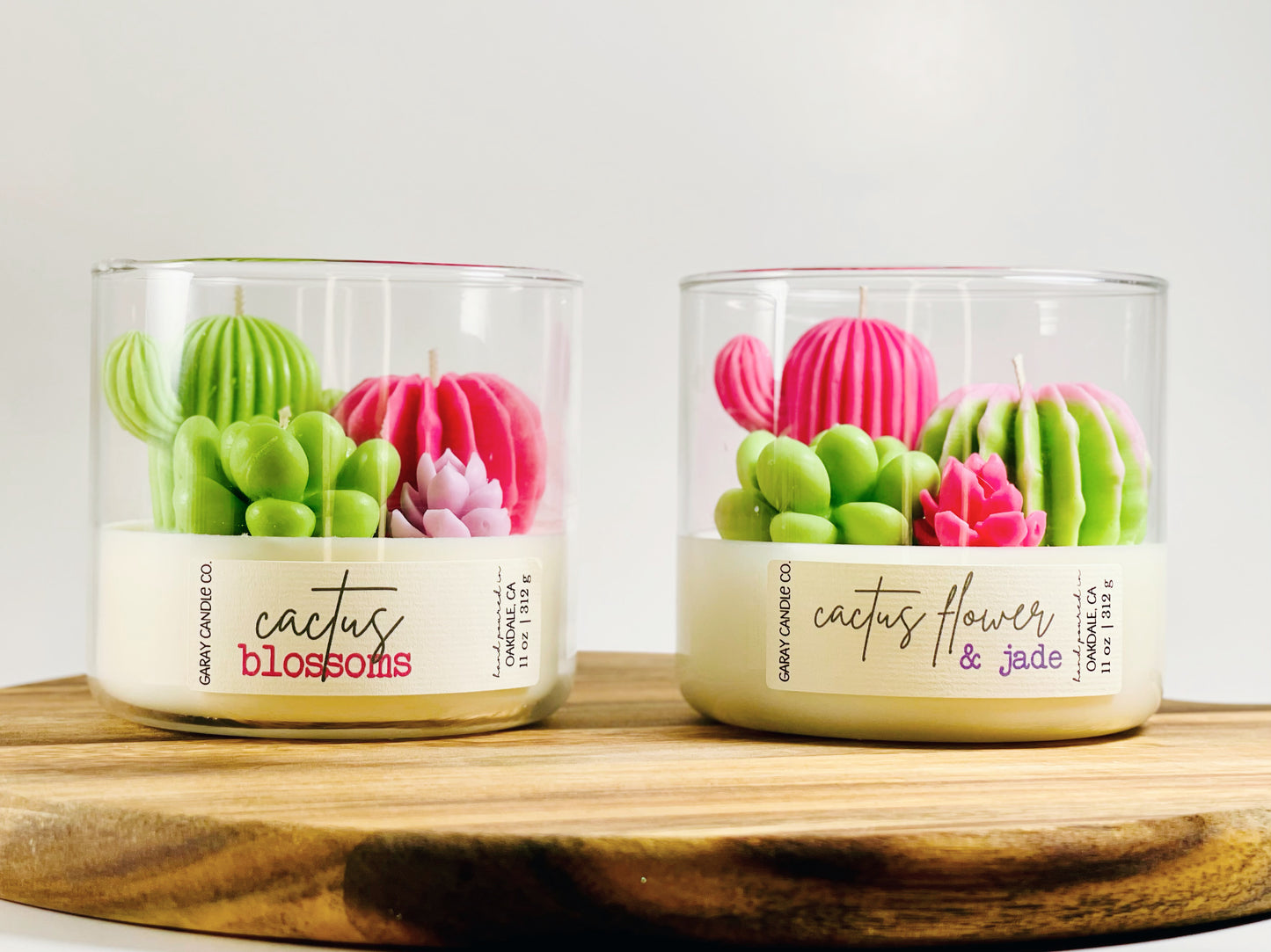 Cactus Terranium Soy Blend Candle