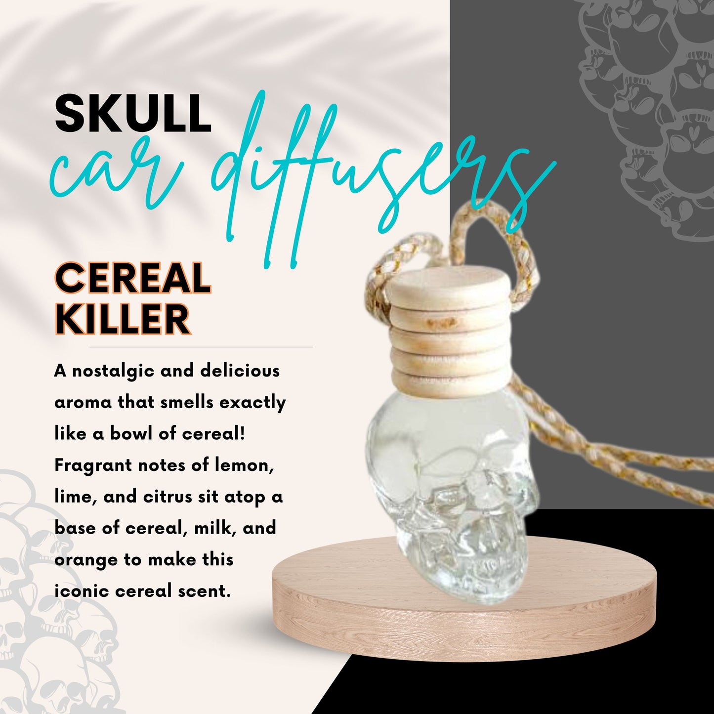 Viral Skull Car Diffusers