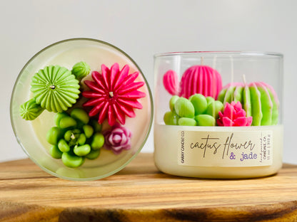 Cactus Terranium Soy Blend Candle