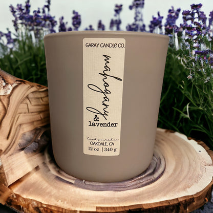 Masculine Scented 12 oz Soy Candles