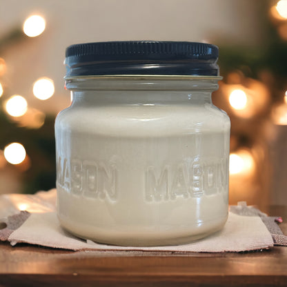 Mason Jar Soy Wax Candles 8 oz