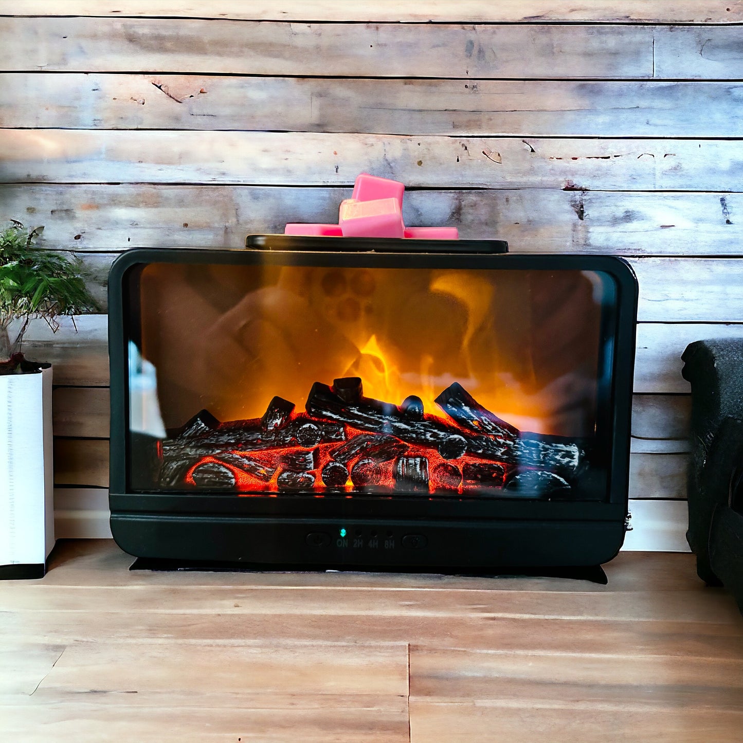 Realistic Fireplace Wax Melter