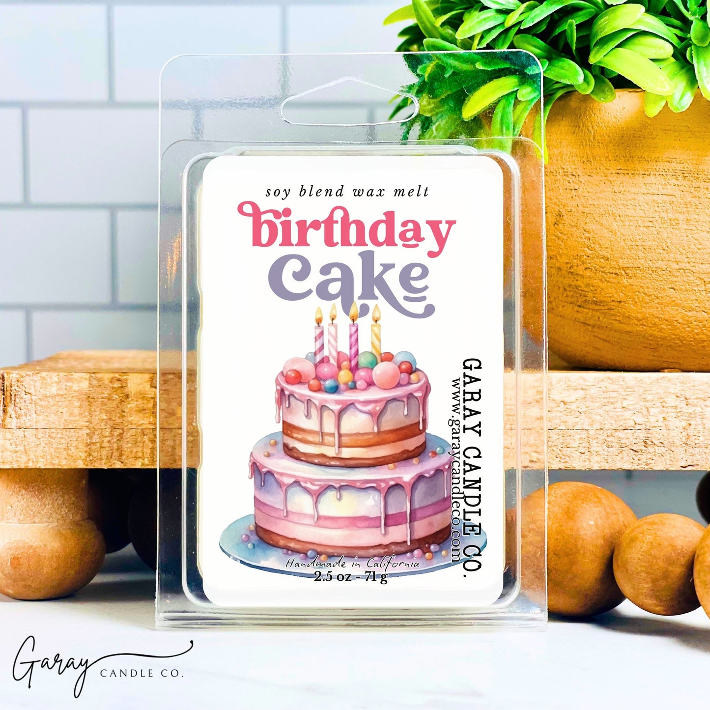 Birthday Cake Soy Blend Wax Melt