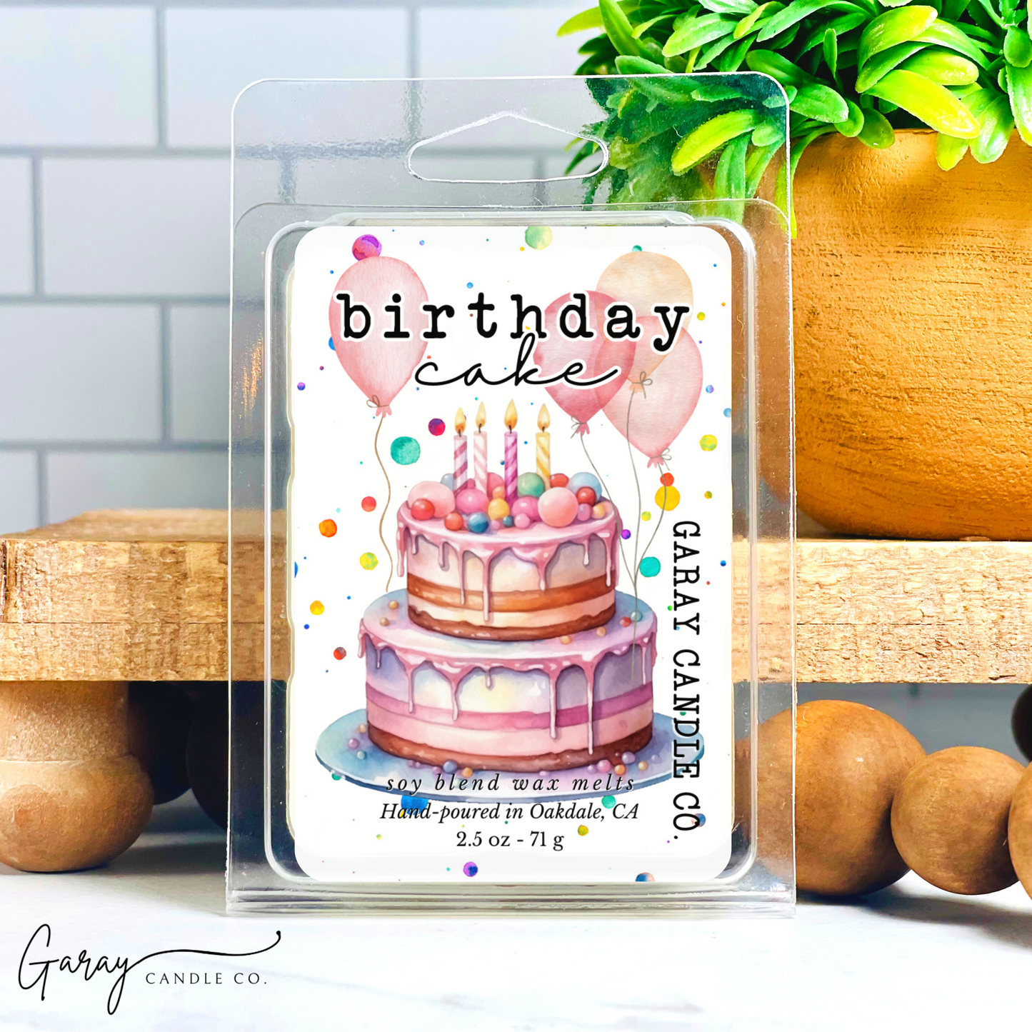 Birthday Cake Soy Blend Wax Melt