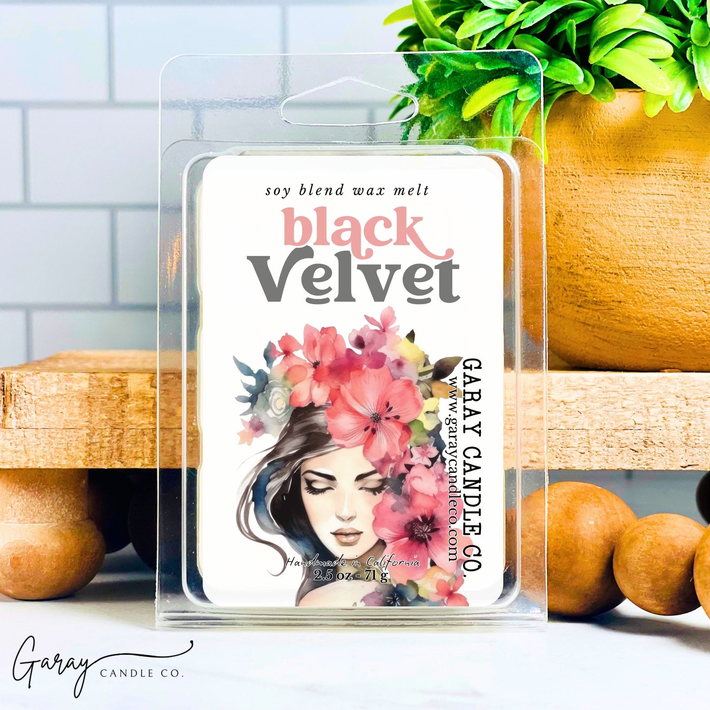 Black Velvet Soy Blend Wax Melt