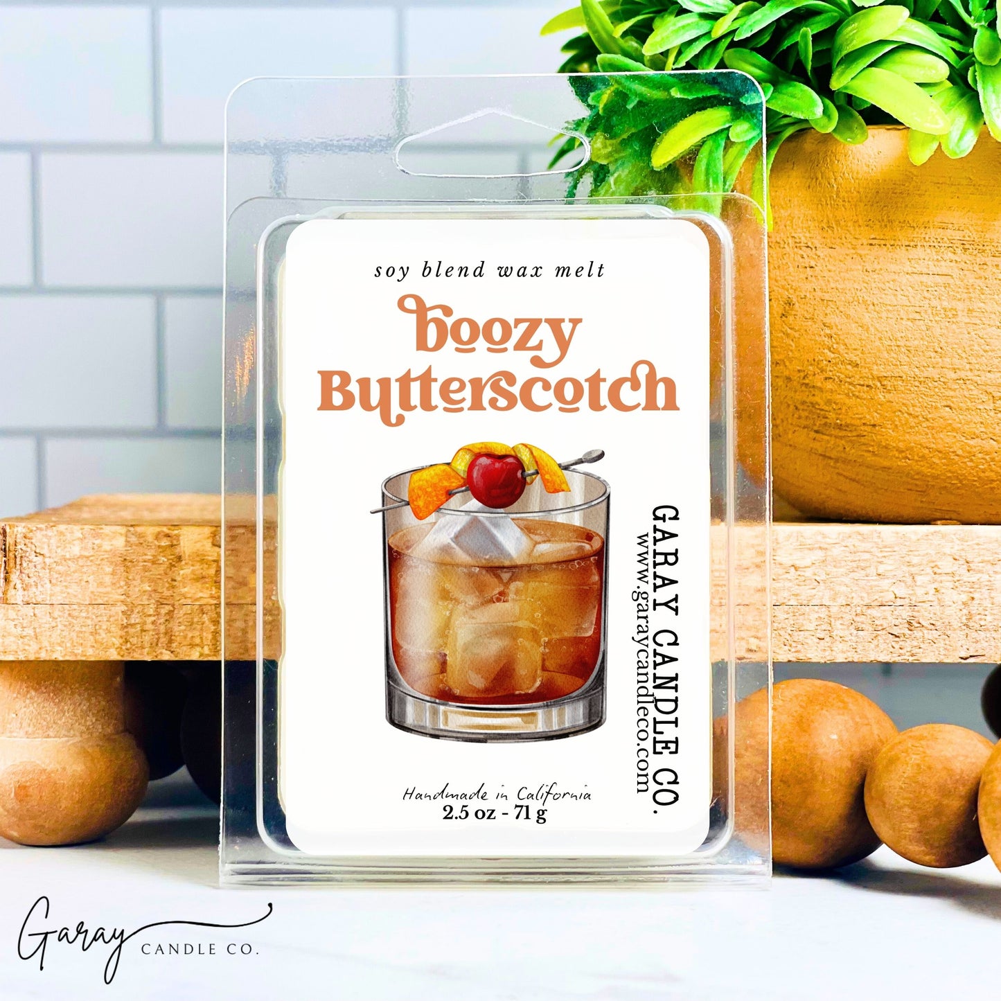 Boozy Butterscotch Soy Blend Wax Melt