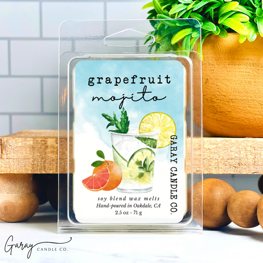 Grapefruit Mojito Soy Blend Wax Melt