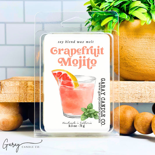 Grapefruit Mojito Soy Blend Wax Melt