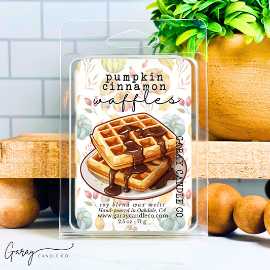 Pumpkin Cinnamon Waffles Soy Blend Wax Melt