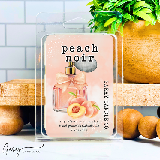 Peach Noir Soy Blend Wax Melt