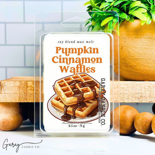 Pumpkin Cinnamon Waffles Soy Blend Wax Melt