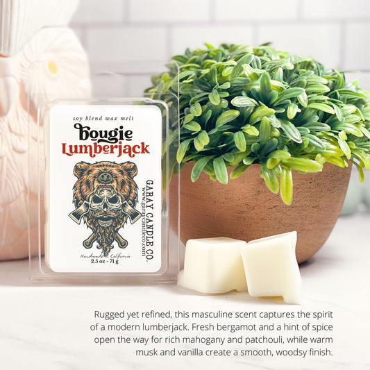 Bougie Lumberjack Soy Blend Wax Melt
