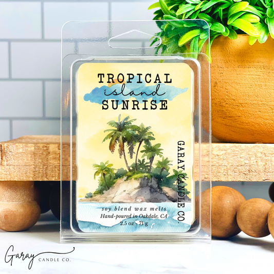 Tropical Island Sunrise Soy Blend Wax Melt